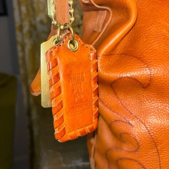 Anna Sui for Coach ULTRA RARE Fleur De Lis Duffle Sac 2012 1/135 Made - Picture 3 of 15